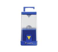 VARTA Lampe Camping LED, Lanterne Camping Outdoor Ambiance L20 avec fonction de gradation, fonctionne avec 6x piles AA, résistante aux éclaboussures et aux chocs, pour la pêche, non équipée