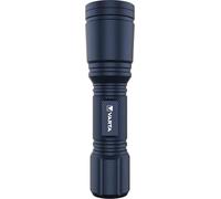 VARTA Lampe de poche LED, Flashlight F10, lampe, lampe de poche pour la maison, aluminium résistant aux chocs, deux modes d'éclairage, faisceau lumineux focalisable en continu, non équipée