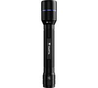 VARTA Lampe Torche LED rechargeable avec Power Bank, Night Cutter Pro F40R, pour l'extérieur et la maison, 2000 lm, étanchéité IP67, aluminium aéronautique, mise au point précise, dragonne incluse