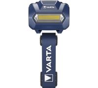 Varta Lampe frontale Headlight H10 LED antichoc tête réglable 45° bandeau lavable non équipée Noir