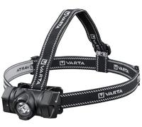 VARTA Lampe Frontale LED incl. 3x piles AAA, Indestructible H20 Pro, torche frontale avec 2 modes d'éclairage, lumière frontale extrêmement robuste, protégée de l'eau et de la poussière, pour camping