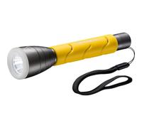 Varta Lampe torche LED F20, Outdoor, 2 modes d'éclairage, IPX4, dragonne | aluminium anodisé, Angel Eye phosphorescent, poignée caoutchoutée, incl. 2x AA Piles, boîtier robuste et durable