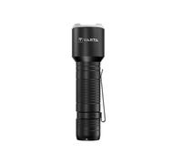 Varta Lampe torche LED Aluminium Light F30 Pro – 3 modes, corps en alu – 2 piles AAA incluses, Noir