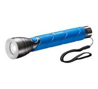 VARTA Lampe torche LED Outdoor Sports F30 – 2 modes, poignée caoutchoutée, incl. 3x piles C, bleue