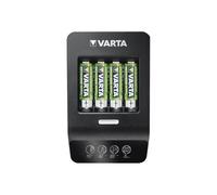 Varta LCD ULTRA FAST CHARGER+ - 0,25 h chargeur de batteries - (pour 4xAA/AAA) + adaptateur secteur + adaptateur d'alimentation de voiture 4 x type AA - NiMH - 2100 mAh