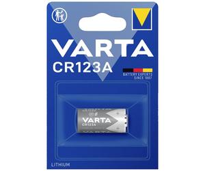 Varta LITHIUM Cylindr. CR123A Bli 1 Pile photo CR-123A lithium 1430 mAh 3 V 1 pc(s)