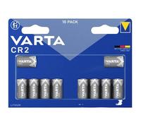 Varta Pile photo CR2 – Lithium 3 V 880 mAh – Lot de 10