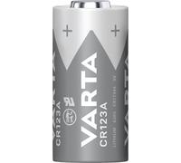 VARTA LITHIUM Cylindrical CR123A Blister 2 Pile photo CR-123A lithium 1430 mAh 3 V 2 pc(s)