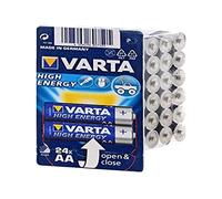 Varta Piles AA LR06 Long Life Power – Alcalines Haute performance – Boîte de 24 unités