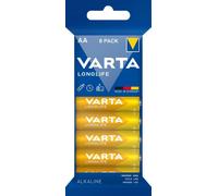 Varta Longlife 4106 - Pile 8 x type AA - alcaline
