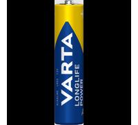 Varta Longlife Batterie Alcaline AAA 1.5V 44.5mm 10.5mm 11.4g Réf 04903-121-132