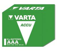 Varta LongLife Batterie Rechargeable Hybrides Nickel-métal (NiMH) - Piles domestiques (Batterie Rechargeable, Hybrides Nickel-métal (NiMH), 1,2 V, 1 pièce(s), 800 mAh, Haut)