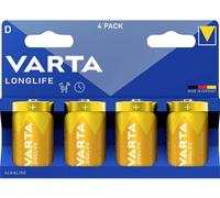 VARTA Longlife D Blister 4 Pile LR20 (D) alcaline(s) 1.5 V 4 pc(s)