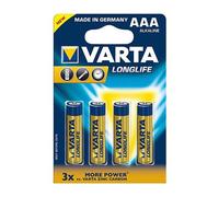 Varta LONGLIFE AAA Bli 4 Pile LR3 (AAA) alcaline(s) 1200 mAh 1.5 V 4 pc(s)