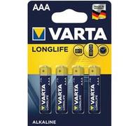 Varta Longlife Extra - Batterie 4 x AAA - Alcaline G