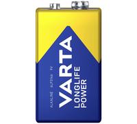Varta LONGLIFE Power 9V Bli 2 Pile 6LR61 (9V) alcaline(s) 580 mAh 9 V 2 pc(s)
