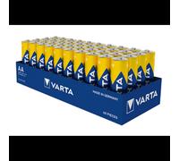 Varta Longlife Power AA - Pile Alcaline Usage Unique 1.5V - Pack 40 Unités - Dimensions Pile: 14.5mm x 50.5mm - Poids Pile: 23.8g - Autonomie 10 Ans
