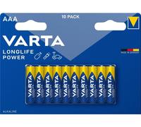 Varta LONGLIFE Power AAA Bli 10 Pile LR3 (AAA) alcaline(s) 1.26 Ah 1.5 V 10 pc(s)