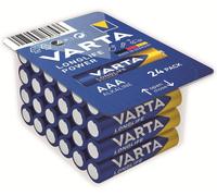 Varta Piles alcalines Longlife Power High Energy Micro (AAA) 24 pièces Big Box