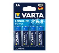 Varta - Longlife Power Alkalibatterie Aa Lr6 4 Einheit