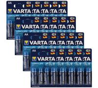 Varta Longlife Power (anciennement High Energy) 4906 Piles Mignon AA LR6 20x 4er Blister
