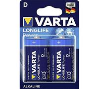 Varta Pile alcaline LONGLIFE Power Mono D 1,5 V 16500 mAh - 2 pièces
