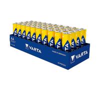 Varta Piles AA Longlife Alcalines 1,5V pour télécommandes, radios, horloges – Lot de 40