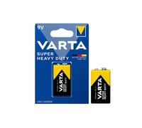VARTA Lot de 10 Blisters de 1 Pile Saline Superlife 2022 9V E-Block 6F22
