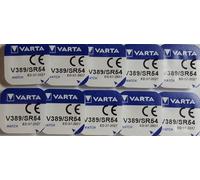 Varta Lot de 10 piles bouton V389