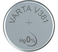 Varta Pile montre 381 / SR55 / SR1120SW oxyde d'argent 1,55 V 49 mAh