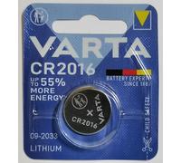 VARTA Lot de 20 piles bouton lithium"Electronics" CR2016 3 Volt