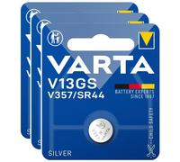 VARTA Lot de 3 Piles bouton "Electronics" V13GS V357 SR44