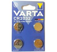 VARTA Lot de 4 Piles bouton lithium"Electronics" CR2032 3 Volt