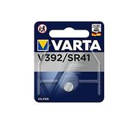 VARTA Lot de 4 Piles oxyde argent pour montres V392 (SR41) SR736SW High Drain