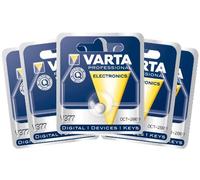 VARTA Lot de 5 Blisters de 1 Pile oxyde argent "Watch" V377 (SR66) 1,55 Volt
