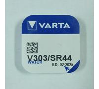 VARTA Lot de 5 Piles oxyde Argent pour Montres V303 (SR44) 1,55 Volt