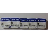 VARTA Lot de 5 Piles oxyde Argent pour Montres V381 (SR55) SR1120SW 1,55 Volt