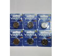 VARTA Lot de 6 Piles bouton lithium"Electronics" CR2430, 3 Volt