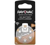 Varta Lot de 6 Piles Rayovac Zink/Luft 1,4 V 290 mAh