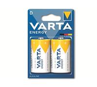 Varta Pile alcaline Longlife LR20 (type D) – Lot de 2