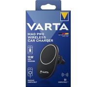VARTA Chargeur sans fil auto Mag Pro 15W – compatible MagSafe & Qi, noir