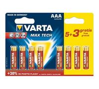 Varta Max Tech AAA Batterie à usage unique Alcaline