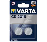 blister de 2 Piles Lithium 6016 CR 2016