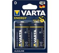 BOÎTE 10 Piles LR20 D sous blister VARTA ENERGY Alcaline