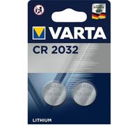 VARTA Pack de 2 piles electroniques Lithium CR2032 3V x10