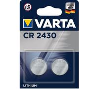 VARTA Pack de 2 piles electroniques Lithium CR2430 3V x10