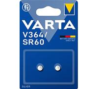 Varta Pack de 2 Piles Montre Oxyde d'Argent V364 SR60