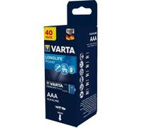 Varta Piles LONGLIFE Power LR3 (AAA) alcalines 1200 mAh 1,5 V 40 pièces