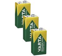 Varta - Pile 9V Rechargeable Accu Ready2Use (200mAh) (Lot de 3)