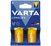 VARTA Pile alcaline Longlife LR14/C blister de 2